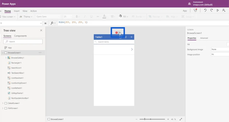 Asas Power Apps: Persekitaran Pembangunan Dan Menjalankan Apl Anda