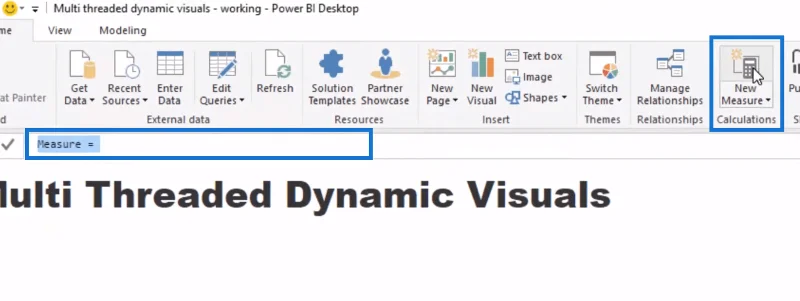 Advanced LuckyTemplates: Cara Mencipta Visual Dinamik Berbilang Benang