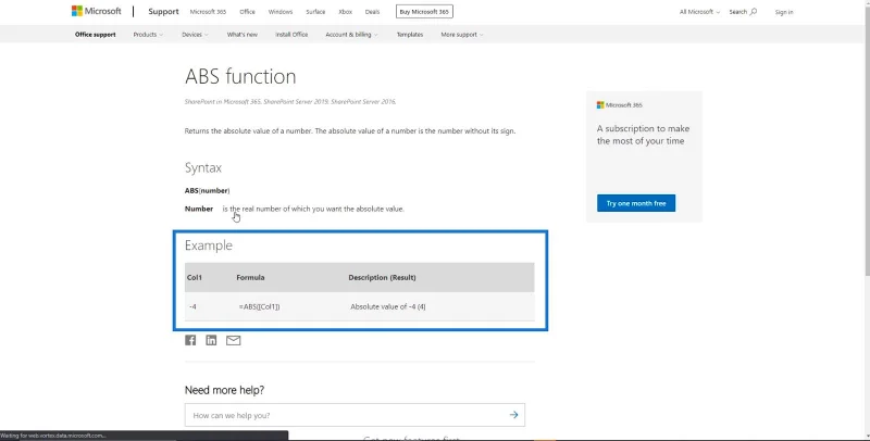 คอลัมน์จากการคำนวณใน SharePoint |  ภาพรวม