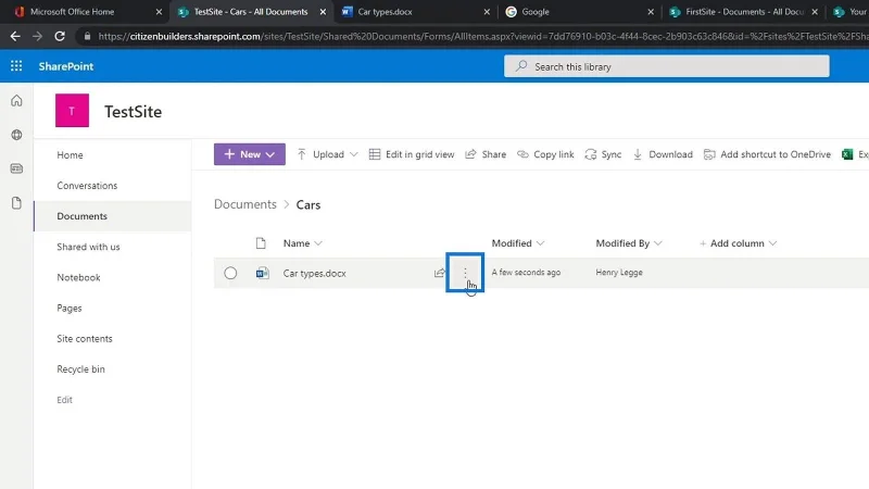 SharePoint-Dokumentbibliothek |  Anfänger-Tutorial