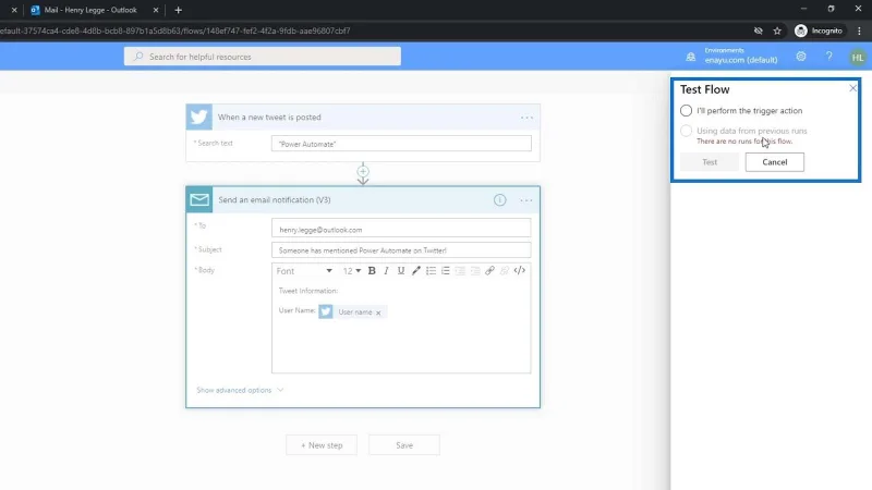 Power Automate Gambaran Keseluruhan Kandungan Dinamik
