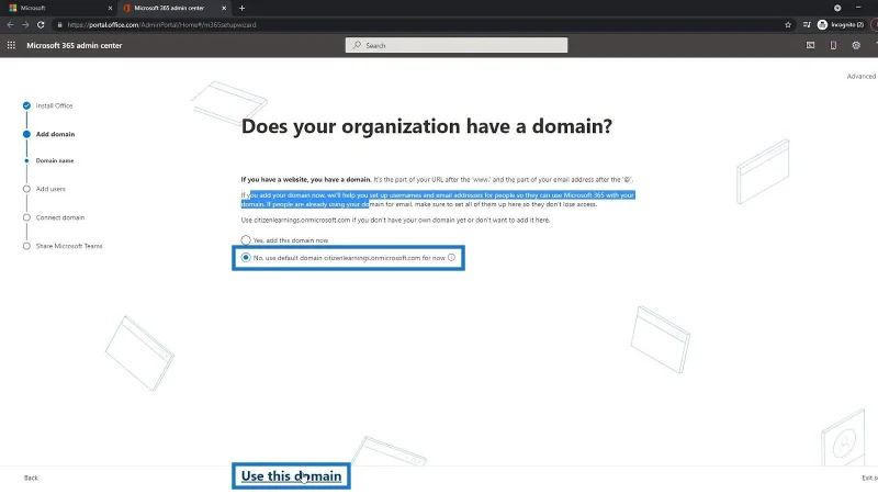 Tutorial MS SharePoint: Penciptaan Akaun