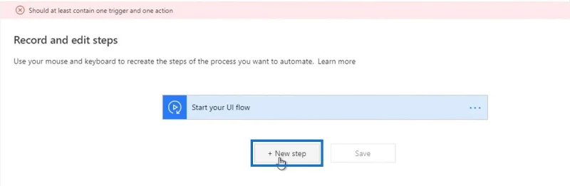 Input Aliran UI Dalam Microsoft Power Automate