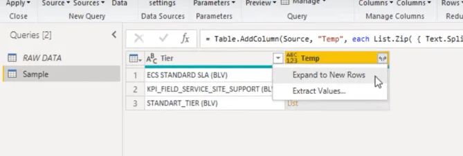 Tutorial Pertanyaan Kuasa Pemisahan Lajur LuckyTemplates: Cara Membahagikan Sel Excel Berbilang Baris Dalam LuckyTemplates