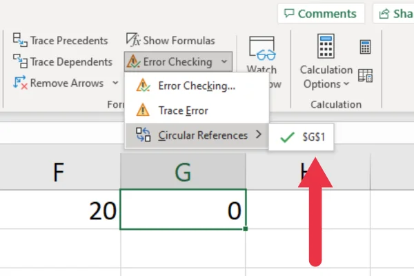 Cara Mencari Rujukan Pekeliling Dalam Excel