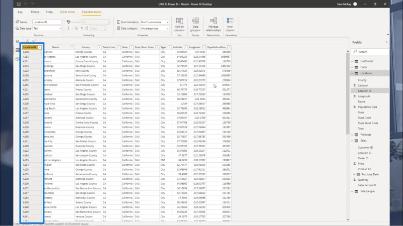การเชื่อมต่อตารางข้อมูล – เคล็ดลับเกี่ยวกับความสัมพันธ์ของ LuckyTemplates