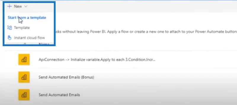 Hantar E-mel Dengan LuckyTemplates & Power Automate Platform