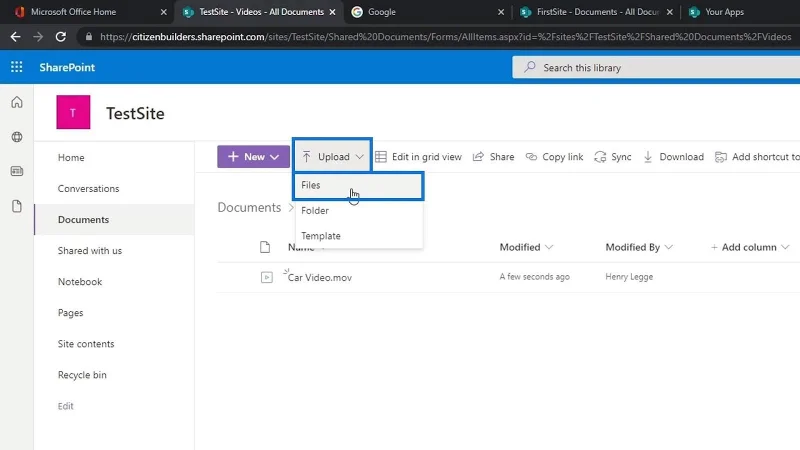 Versi SharePoint Untuk Fail Bukan Pejabat