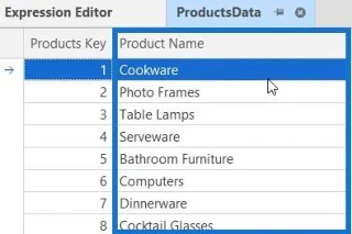 Berechnete Tabelle und Spalte im Tabelleneditor 3