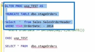 Prosedur Tersimpan Dalam SQL |  Gambaran keseluruhan
