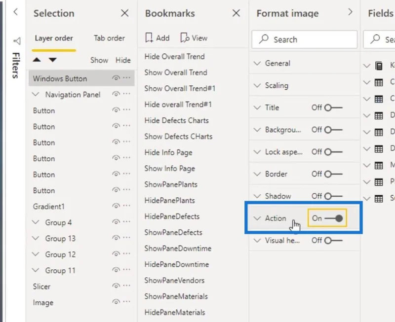 Report interattivi di LuckyTemplates: navigazione e segnalibri