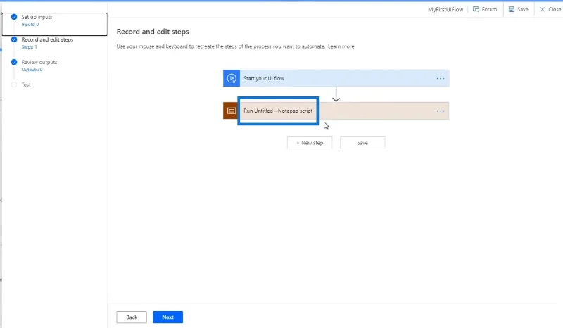 Kuasa Automate Aliran UI: Penciptaan Dan Persediaan