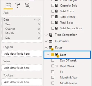 Pilihan Visualisasi Dalam LuckyTemplates