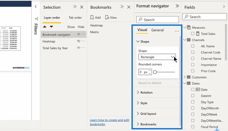 Navigator Penanda Halaman Ciri LuckyTemplates: Tutorial & Semakan