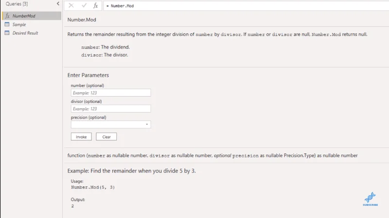 Power Query M Funktion