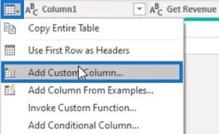 Ungkapan Bersarang: Persekitaran Power Query