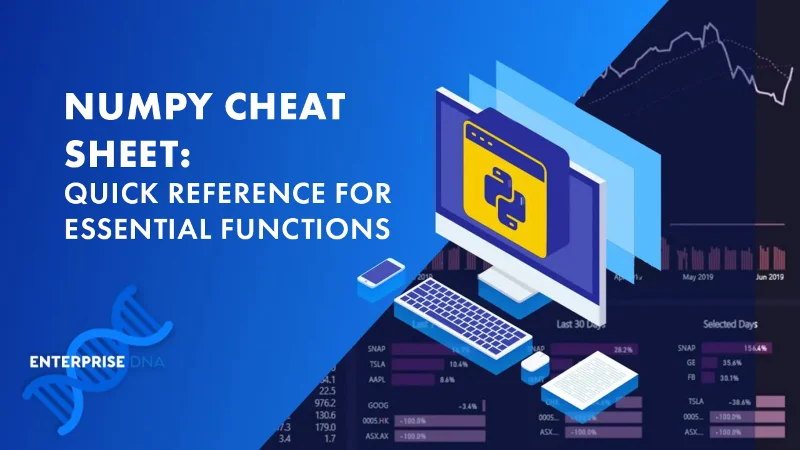 Lembaran Penipuan Numpy: Analisis Data Penting Dalam Python