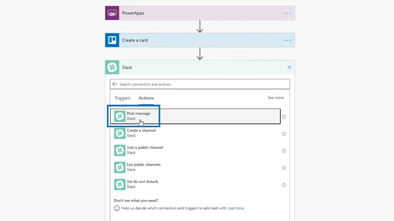Penyepaduan PowerApps Dalam Microsoft Power Automate