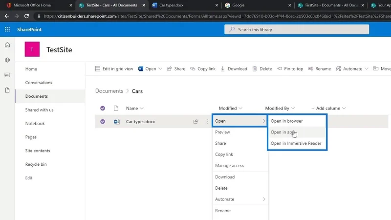 SharePoint-Dokumentbibliothek |  Anfänger-Tutorial