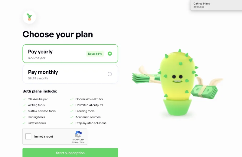 Apakah Caktus AI?  Gambaran Keseluruhan Terperinci
