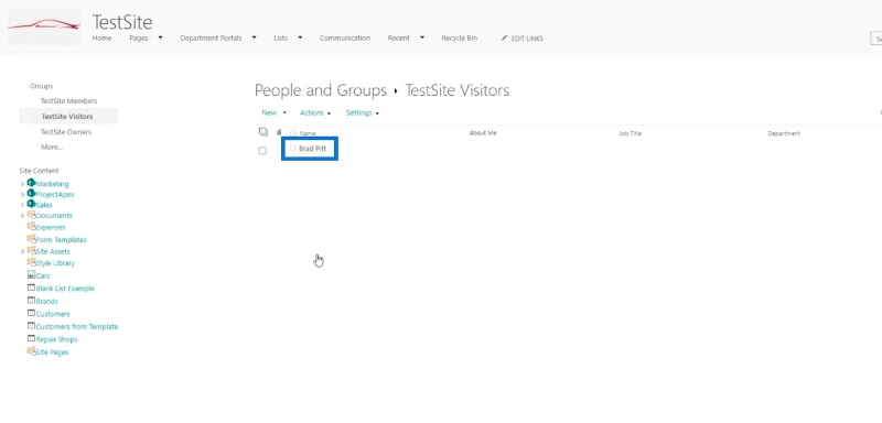 Cara Memberi SharePoint Akses Baca Sahaja Kepada Pengguna