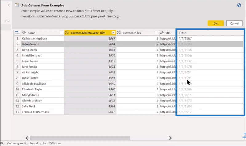Kod M Dalam Lajur Tersuai Power Query |  Kuasa BI