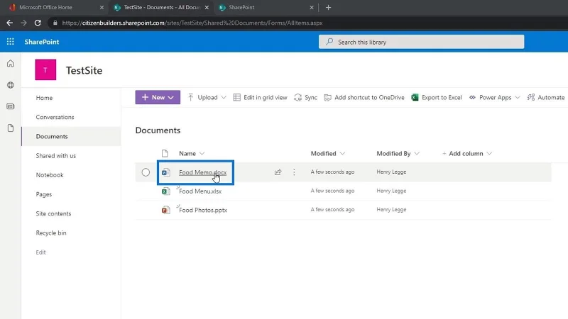 SharePoint-Dokumentbibliothek |  Anfänger-Tutorial