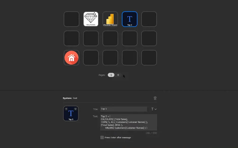Automasi Kuasa BI Dengan Dek Aliran Elgato