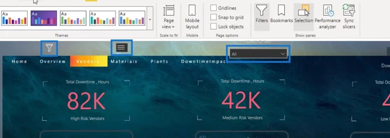 Report interattivi di LuckyTemplates: navigazione e segnalibri
