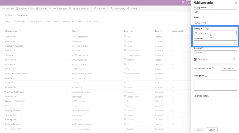 Entiti PowerApps: Cara Menambah Pelbagai Jenis Medan