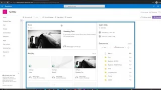 Gambaran Keseluruhan dan Penciptaan Halaman Utama SharePoint