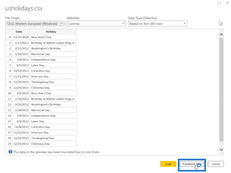 Mencipta Jadual Kalendar Untuk Percutian Dalam LuckyTemplates