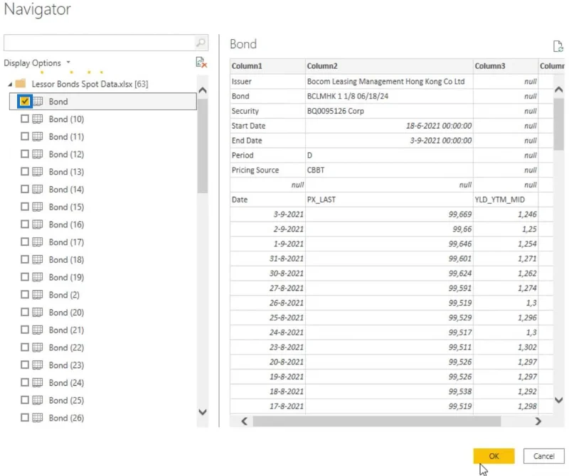 Melampirkan Beberapa Helaian Dalam Excel Kepada LuckyTemplates