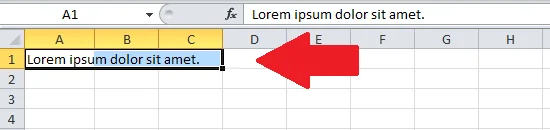 Cara Menjadikan Teks Padan Sel Excel: 4 Penyelesaian Mudah