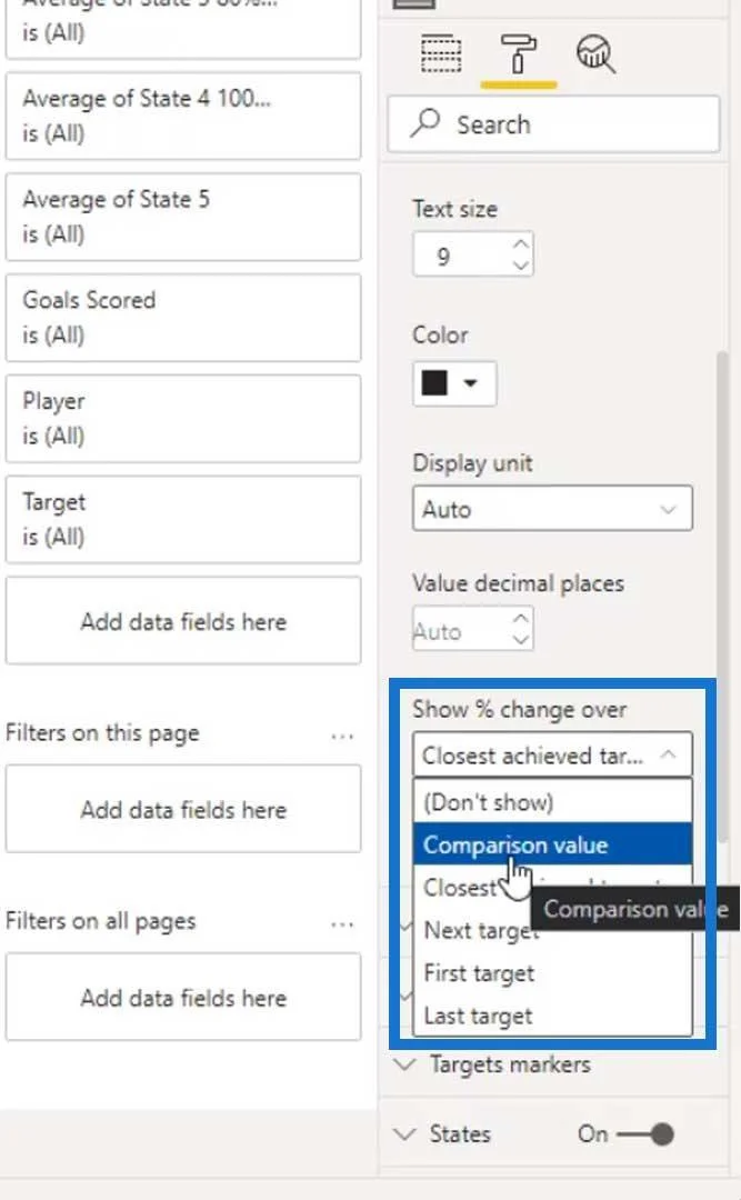 Carta Bullet: Visual Tersuai Lanjutan Untuk LuckyTemplates