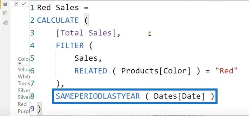 Jadual Dikembangkan Dalam LuckyTemplates