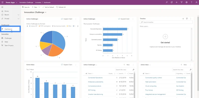 Apl Didorong Model Power Apps: Persediaan Persekitaran Dan Navigasi