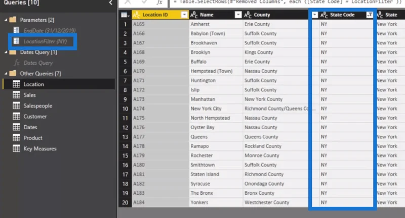 Parameter Pertanyaan LuckyTemplates: Mengoptimumkan Jadual