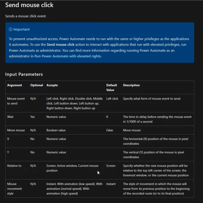 Power Automate Desktop&nbsp;: comment utiliser la fonction Envoyer un clic de souris