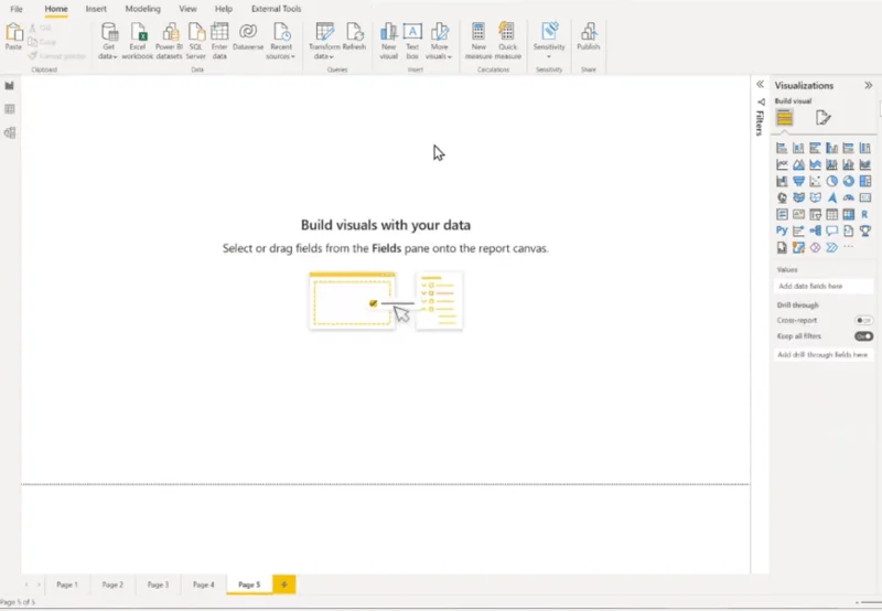 การแสดงภาพเมทริกซ์ใน LuckyTemplates