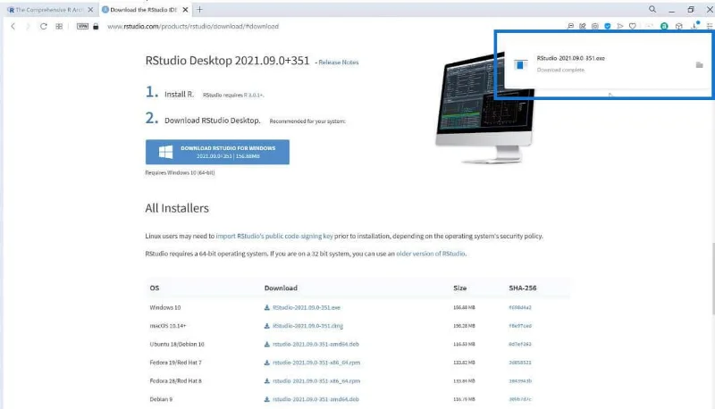 Panduan Muat Turun Dan Pemasangan R Dan RStudio