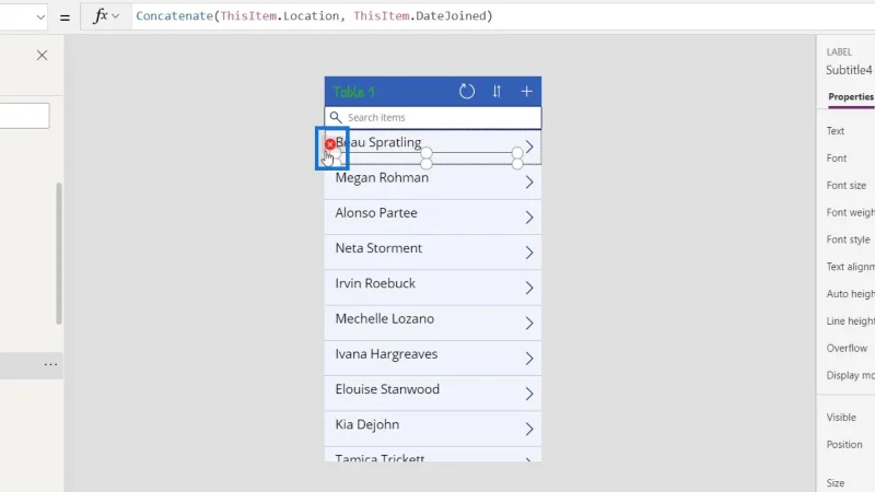 Fungsi Dan Formula PowerApps |  Satu Pengenalan