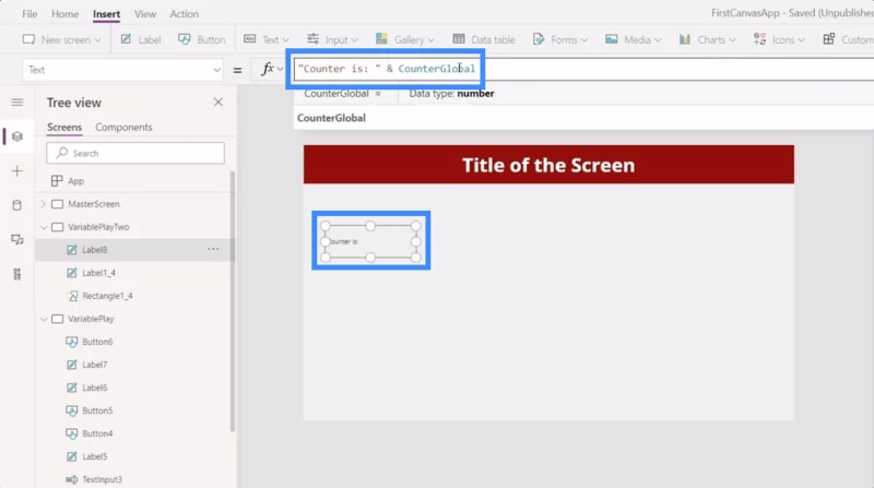 Pembolehubah PowerApps: Mengenalpasti Pembolehubah Kontekstual Dan Global
