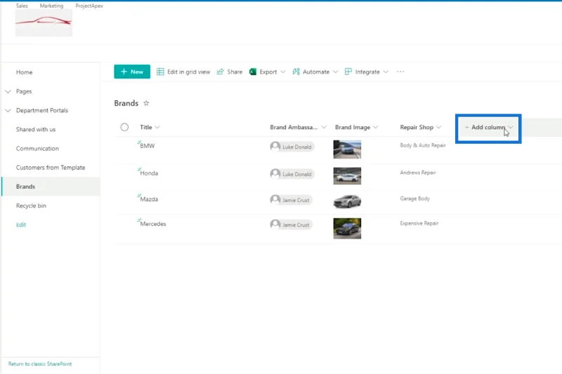 Pengesahan Lajur SharePoint Dalam Dua Cara