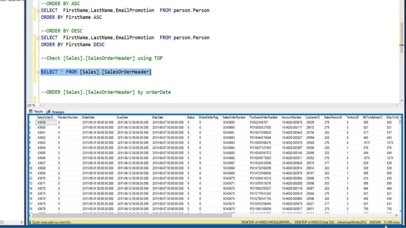 Pernyataan SQL SELECT: Satu Pengenalan