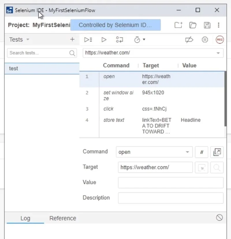Selenium IDE Dalam Aliran UI Power Automate