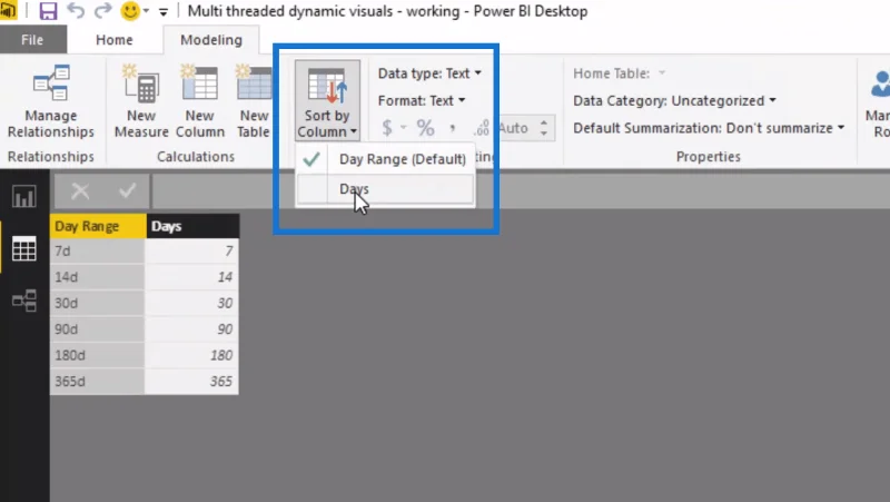 Advanced LuckyTemplates: Cara Mencipta Visual Dinamik Berbilang Benang