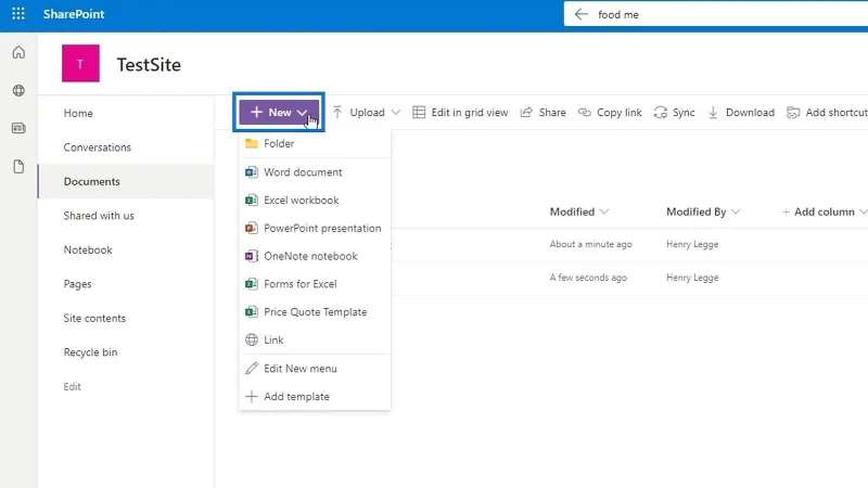 Modèles SharePoint pour les bibliothèques de documents
