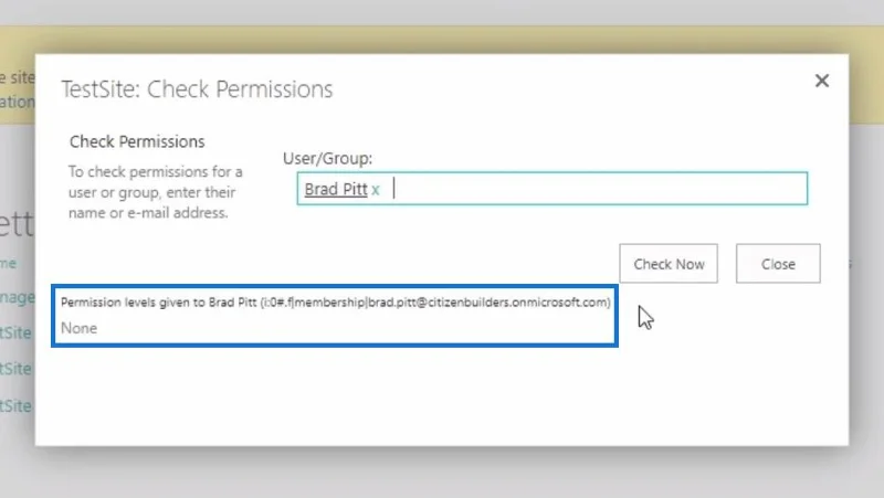 Penyesuaian Permintaan Akses Laman SharePoint