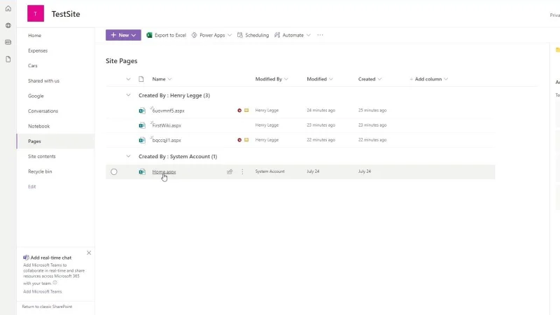Halaman SharePoint |  Pengenalan Kepada Pelbagai Jenisnya